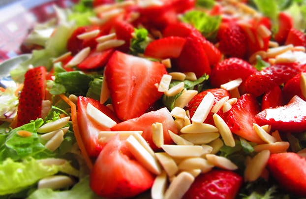 Ensalada-fresas